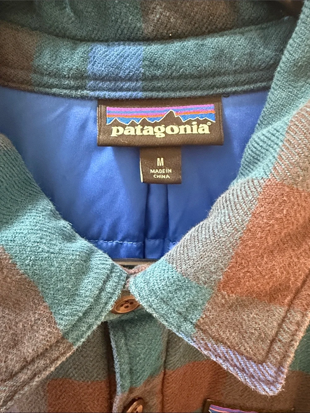 Patagonia Men's Lightweight Insulated Fjord Flannel Shirt